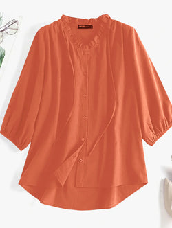 Exclusive Designer Formal Orange top for women