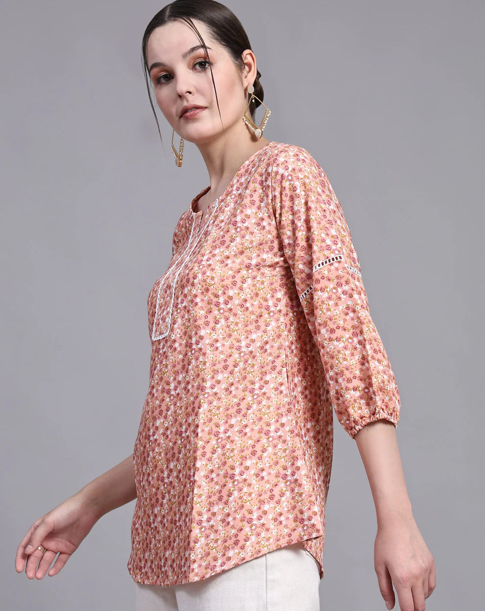 Mystical Moonlight Peach Tunic
