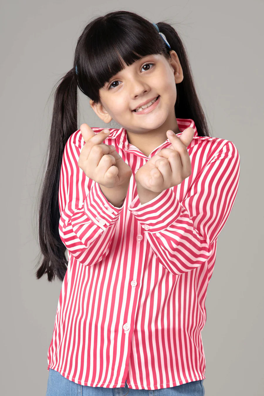 Classic Stripes Shirt For Girls