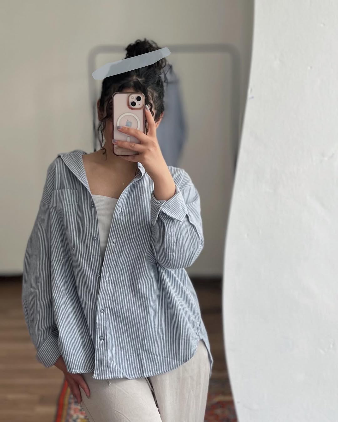 Girls Striped Sun Protection Shirt Korean Style Spring/Summer