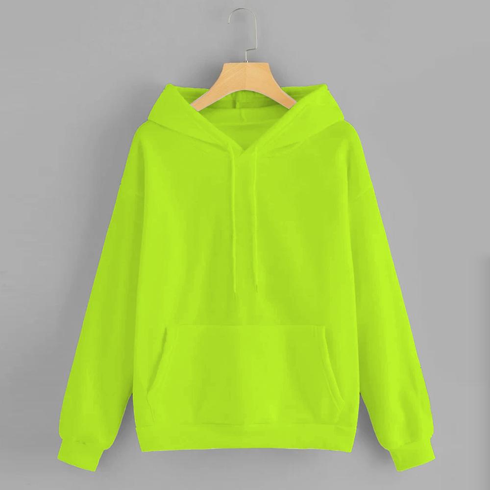 Radium Solid Hooded Sweatshirt