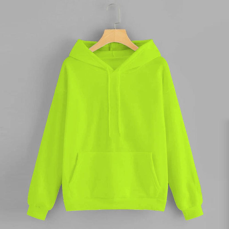 Radium Solid Hooded Sweatshirt