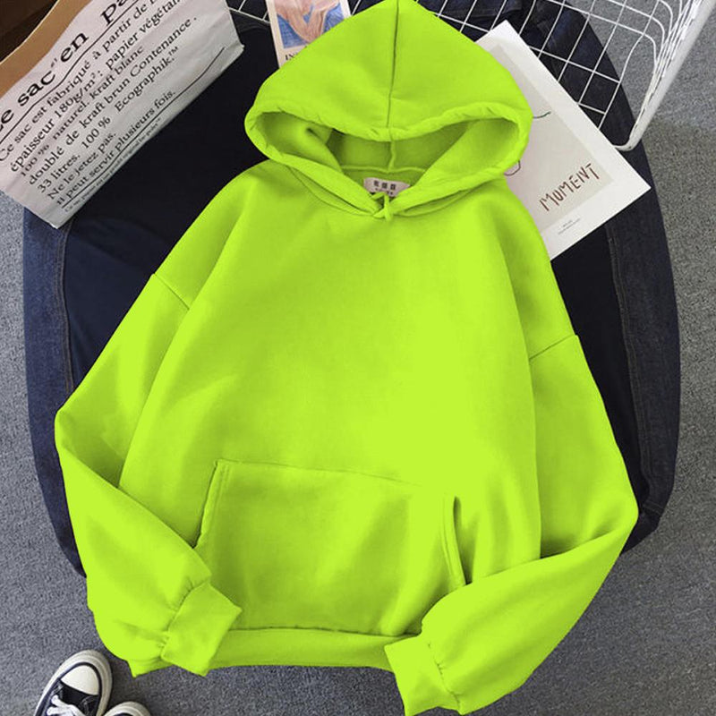 Radium Solid Hooded Sweatshirt