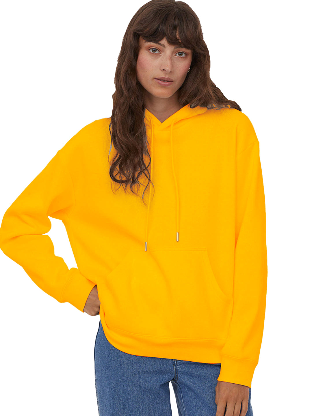 Plain Ladies Premium Quality Hooded Sweatshirt ( 15 Colors )