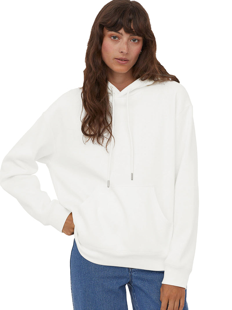 Plain Ladies Premium Quality Hooded Sweatshirt ( 15 Colors )