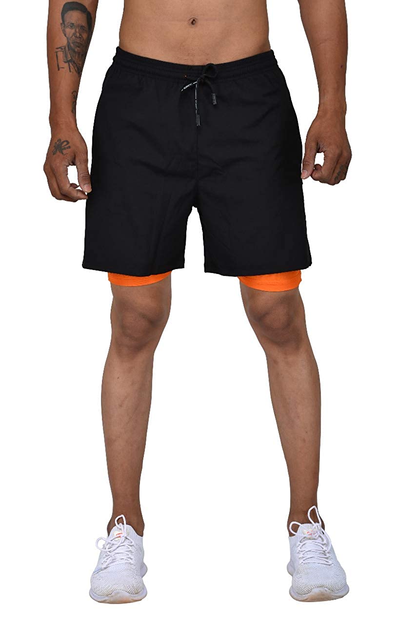 Men's Shorts l Men's Double Layer Bermuda Shorts l Men's Cotton Short