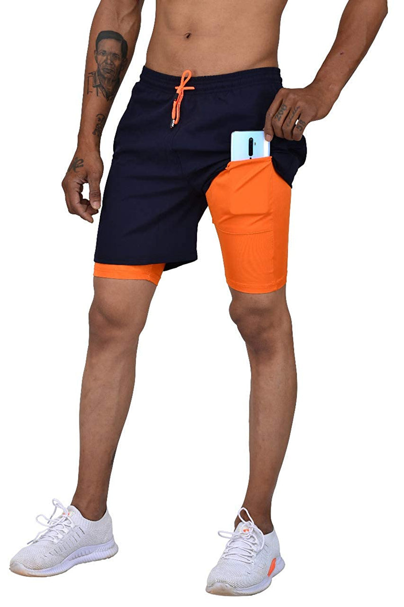 Men's Shorts l Men's Double Layer Bermuda Shorts l Men's Cotton Short
