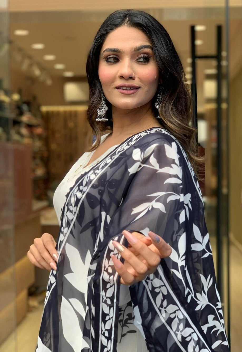 WOMEN PRINTED STRAIGHT KURTA SET