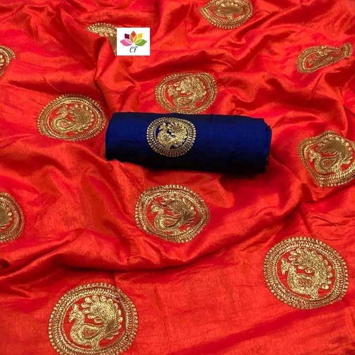 Women's Sana Silk Saree With Silk Blouse Piece