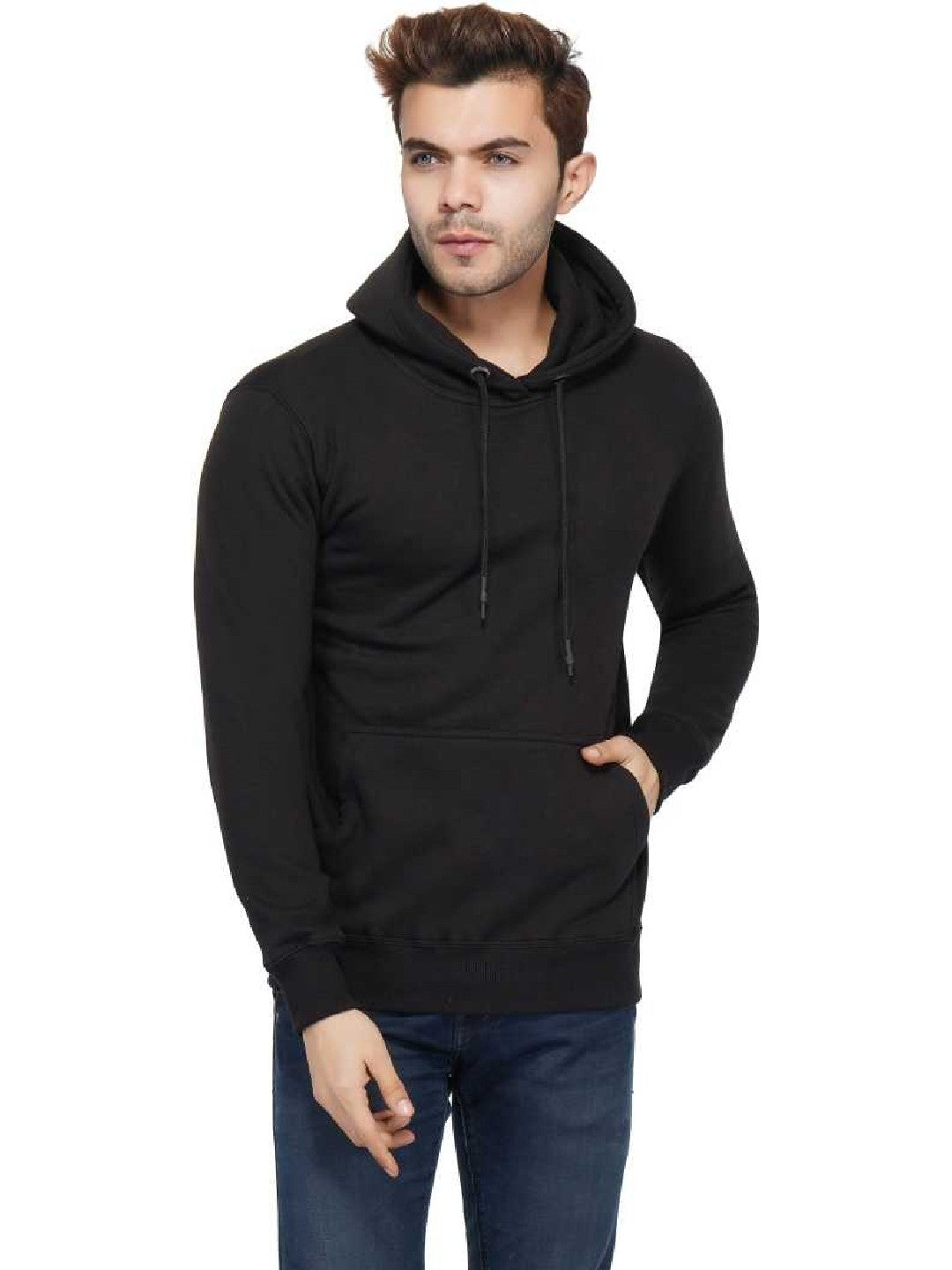 Plain Premium Quality Hooded Sweatshirt ( 12 Colors )