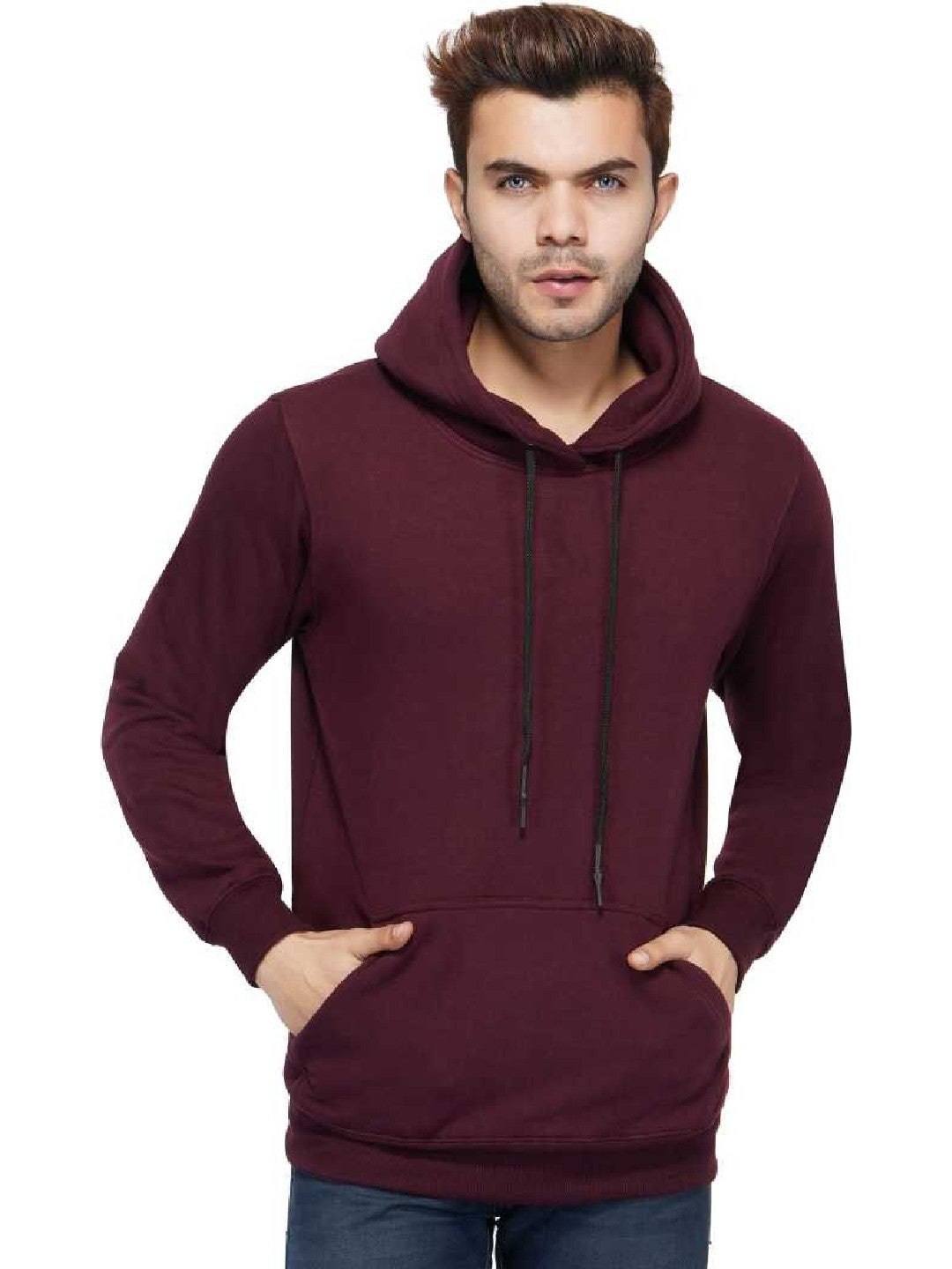 Plain Premium Quality Hooded Sweatshirt ( 12 Colors )