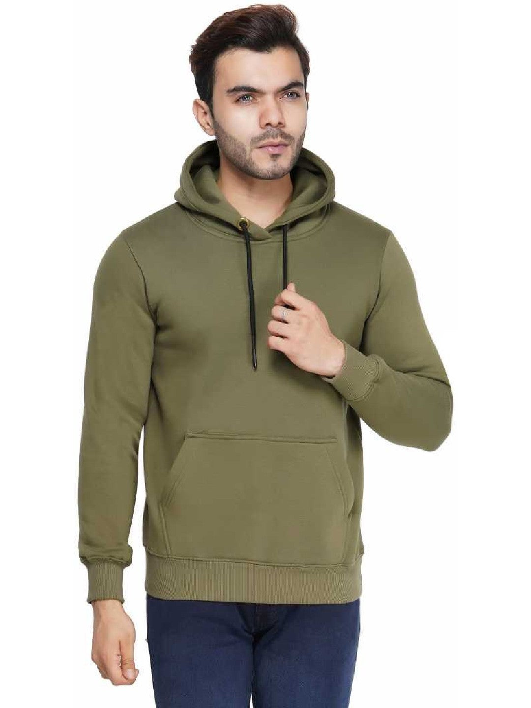 Plain Premium Quality Hooded Sweatshirt ( 12 Colors )